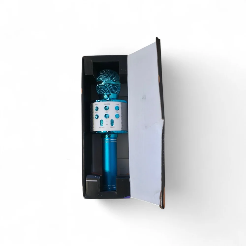 Blue Wireless Karaoke Microphone